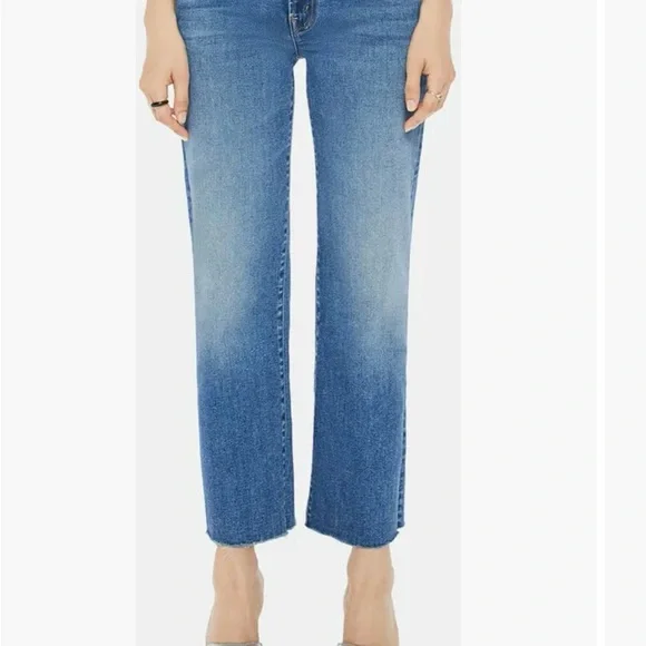 Mother Mid Rise Ankle Jeans - Picture 4 of 5